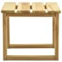 Garden lounger with impregnated pine wood table by vidaXL, Loungers - Ref: Foro24-315395, Price: 93,36 €, Discount: %