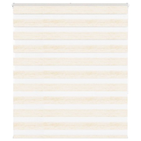Estor cebra beige mármol tejido ancho 125,9 cm poliéster de , Persianas y estores - Ref: Foro24-4014657, Precio: 35,26 €, Des...