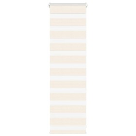 Beige Zebra-Vorhang aus Marmor mit einer Breite von 45,9 cm aus Polyester. von , Jalousien und Jalousien - Ref: Foro24-401461...