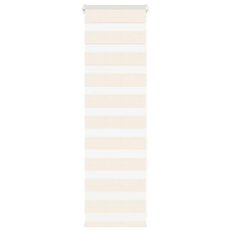 Beige Zebra-Vorhang aus Marmor mit einer Breite von 45,9 cm aus Polyester. von , Jalousien und Jalousien - Ref: Foro24-401461...