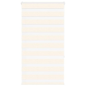 Diese beigefarbene Marmoreffekt-Zebra-Jalousie hat eine Breite von 80,9 cm und besteht aus Polyester. von , Jalousien und Jal...