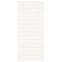 This beige marble woven zebra curtain has a width of 110.9 cm and is made of polyester. by , Blinds and blinds - Ref: Foro24-...