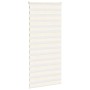 This beige marble woven zebra curtain has a width of 110.9 cm and is made of polyester. by , Blinds and blinds - Ref: Foro24-...