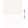 This beige marble woven zebra curtain has a width of 150.9 cm and is made of polyester. by , Blinds and blinds - Ref: Foro24-...