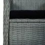 Garden dining set 7 pieces and light gray synthetic rattan cushions by vidaXL, Garden sets - Ref: Foro24-3060171, Price: 1,00...