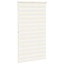 This beige marble woven zebra curtain has a width of 125.9 cm and is made of polyester. by , Blinds and blinds - Ref: Foro24-...