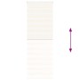 Estor cebra beige mármol tejido ancho 65,9 cm poliéster de , Persianas y estores - Ref: Foro24-4014697, Precio: 24,16 €, Desc...
