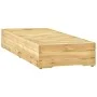 Green impregnated pine wood lounger by vidaXL, Loungers - Ref: Foro24-315400, Price: 117,82 €, Discount: %