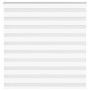 Zebra-Vorhang, weiß, 150x150 cm, Stoffbreite 145,9 cm, aus Polyester. von , Jalousien und Jalousien - Ref: Foro24-4014765, Pr...