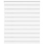 White zebra curtain 120x150 cm, fabric width 115.9 cm, made of polyester. by , Blinds and blinds - Ref: Foro24-4014759, Price...
