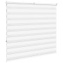 Zebra-Vorhang, weiß, 160x150 cm, Stoffbreite 155,9 cm, aus Polyester. von , Jalousien und Jalousien - Ref: Foro24-4014767, Pr...