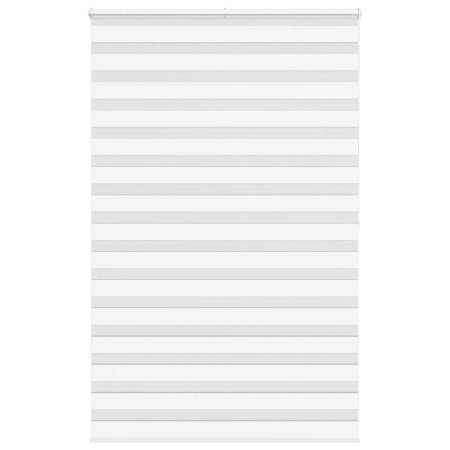 White zebra curtain 145x200 cm, fabric width 140.9 cm, made of polyester. by , Blinds and blinds - Ref: Foro24-4014790, Price...
