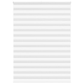White zebra curtain 155x200 cm, fabric width 150.9 cm, polyester. by , Blinds and blinds - Ref: Foro24-4014792, Price: 37,24 ...