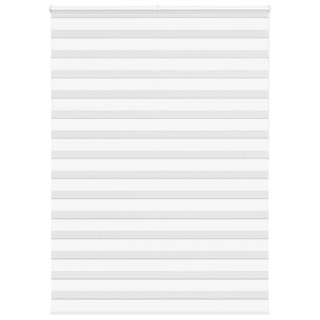 White zebra curtain 155x200 cm, fabric width 150.9 cm, polyester. by , Blinds and blinds - Ref: Foro24-4014792, Price: 37,24 ...