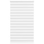 Zebra-Vorhang, weiß, 135x230 cm, Stoffbreite 130,9 cm, aus Polyester. von , Jalousien und Jalousien - Ref: Foro24-4014814, Pr...