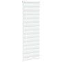 Zebra-Vorhang weiß 75x230 cm, Stoffbreite 70,9 cm, aus Polyester. von , Jalousien und Jalousien - Ref: Foro24-4014802, Preis:...
