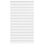 Zebra-Vorhang, weiß, 125x200 cm, Stoffbreite 120,9 cm, aus Polyester. von , Jalousien und Jalousien - Ref: Foro24-4014786, Pr...