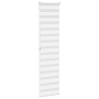 Zebra-Vorhang, weiß, 60x200 cm, Stoffbreite 55,9 cm, aus Polyester. von , Jalousien und Jalousien - Ref: Foro24-4014773, Prei...