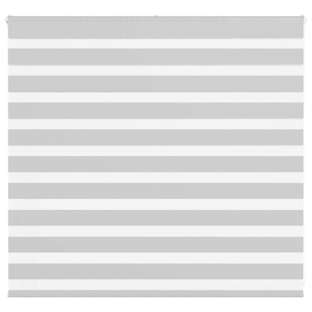 Light gray zebra curtain 155x100cm, fabric width 150.9cm, made of polyester. by , Blinds and blinds - Ref: Foro24-4014428, Pr...