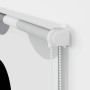 Roll-up shower blind cassette fabric 110x240 cm width 106 cm by , Blinds and blinds - Ref: Foro24-4014958, Price: 20,73 €, Di...