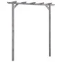 Pérgola de jardín de madera de pino impregnada 200x40x205 cm de vidaXL, Pérgolas, arcos y enrejados de jardín - Ref: Foro24-3...