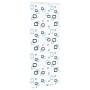 Roll-up shower blind cassette fabric 110x240 cm wide 106 cm by , Blinds and blinds - Ref: Foro24-4014947, Price: 23,33 €, Dis...