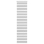 Light gray zebra curtain 60x200cm, fabric width 55.9cm, made of polyester. by , Blinds and blinds - Ref: Foro24-4014461, Pric...