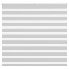 Light gray zebra curtain 165x150cm, fabric width 160.9cm, polyester. by , Blinds and blinds - Ref: Foro24-4014456, Price: 40,...
