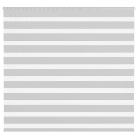 Graues Zebra-Vorhang 165x150cm, Stoffbreite 160,9cm, aus Polyester. von , Jalousien und Jalousien - Ref: Foro24-4014456, Prei...