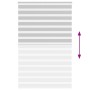 Light gray zebra curtain 140x200cm, fabric width 135.9cm, polyester. by , Blinds and blinds - Ref: Foro24-4014477, Price: 37,...