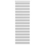 Light gray zebra curtain 70x200cm, fabric width 65.9cm, made of polyester. by , Blinds and blinds - Ref: Foro24-4014463, Pric...