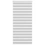 Light gray zebra curtain 95x230 cm, fabric width 90.9 cm, made of polyester. by , Blinds and blinds - Ref: Foro24-4014494, Pr...