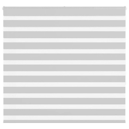 Light gray zebra curtain 155x150cm, fabric width 150.9cm, polyester. by , Blinds and blinds - Ref: Foro24-4014454, Price: 33,...