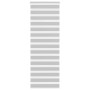 Light gray zebra curtain 70x230 cm, fabric width 65.9 cm, made of polyester. by , Blinds and blinds - Ref: Foro24-4014489, Pr...