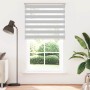 Graues Zebra-Vorhang 130x200cm, Stoffbreite 125,9cm, aus Polyester. von , Jalousien und Jalousien - Ref: Foro24-4014475, Prei...