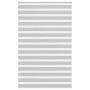 Light gray zebra curtain 150x230cm, fabric width 145.9cm, made of polyester. by , Blinds and blinds - Ref: Foro24-4014505, Pr...