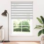 Grauer Zebra-Vorhang 150x230cm, Stoffbreite 145,9cm, aus Polyester. von , Jalousien und Jalousien - Ref: Foro24-4014505, Prei...