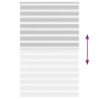 Light gray zebra curtain 150x230cm, fabric width 145.9cm, made of polyester. by , Blinds and blinds - Ref: Foro24-4014505, Pr...