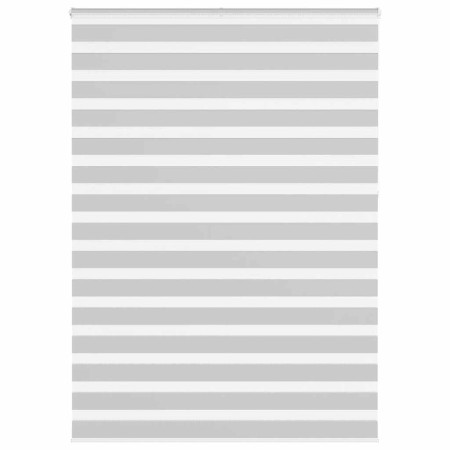 Light gray zebra curtain 160x230cm, fabric width 155.9cm, made of polyester. by , Blinds and blinds - Ref: Foro24-4014507, Pr...