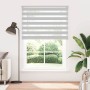 Light gray zebra curtain 160x230cm, fabric width 155.9cm, made of polyester. by , Blinds and blinds - Ref: Foro24-4014507, Pr...