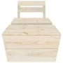 Gartenmöbel-Set 2-teilig aus imprägniertem Tannenholz von vidaXL, Modulare Sofas für den Außenbereich - Ref: Foro24-315636, P...