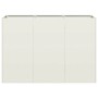 Cold-rolled white steel planter 120x40x80 cm by , Pots and planters - Ref: Foro24-860718, Price: 163,70 €, Discount: %