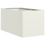 Pflanzgefäß aus kaltgewalztem Stahl in Weiß 40x80x40 cm von , Töpfe und Pflanzgefäße - Ref: Foro24-860732, Preis: 69,83 €, Ra...