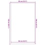 Brauner Fußabtreter 90x150 cm von , Fußmatten - Ref: Foro24-4105585, Preis: 44,62 €, Rabatt: %