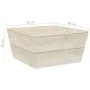 Gartenmöbel-Set 2-teilig aus imprägniertem Tannenholz von vidaXL, Modulare Sofas für den Außenbereich - Ref: Foro24-315636, P...
