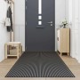 Gestreifter Fußabtreter in Schwarz und Grau 115x300 cm von , Fußmatten - Ref: Foro24-4105598, Preis: 81,47 €, Rabatt: %