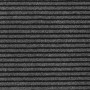 Gestreifter Fußabtreter in Schwarz und Grau 115x300 cm von , Fußmatten - Ref: Foro24-4105598, Preis: 81,47 €, Rabatt: %