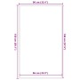 Brauner Fußabtreter 90x150 cm von , Fußmatten - Ref: Foro24-4105629, Preis: 32,88 €, Rabatt: %
