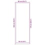 Anthracite doormat 60x180 cm by , Doormats - Ref: Foro24-4105615, Price: 32,68 €, Discount: %