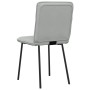 Esszimmerstühle, 4 Stück, hellgraues Samtgewebe. von , Essstühle - Ref: Foro24-3315309, Preis: 169,74 €, Rabatt: %